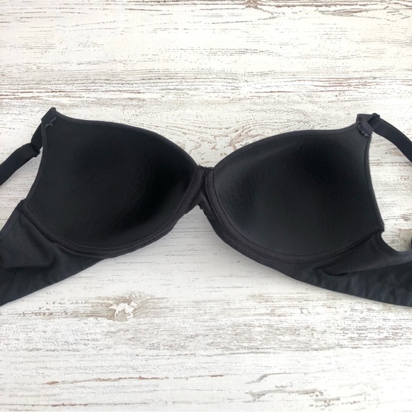 *3/$20* BALI Beauty by Bali Wireless T-Shirt Bra Black 36D - Picture 6 of 7